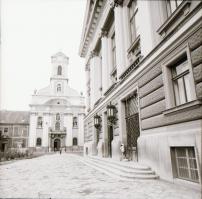 1982 Kecskeméti városképek, a szélmalommal, Menesdorfer Lajos (1941-2005) budapesti fotóművész hagya...