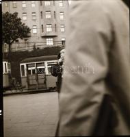 cca 1958 Budapest, Moszkva tér, Kotnyek Antal (1921-1990) budapesti fotóriporter hagyatékából 6 db v...