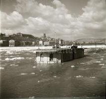 cca 1955 Budapesti várostörténeti felvételek, Kotnyek Antal (1921-1990) budapesti fotóriporter hagya...