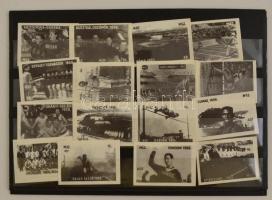 191 db különféle gyufacímke, magyar ás külföldi vegyesen, stecklapon rendezve