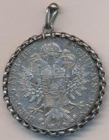 Ausztria 1780SF Tallér Ag "Mária Terézia" utánveret, füllel, keretben T:1-  
Austria 1780...