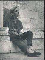 cca 1977 Kazincbarcika, Menesdorfer Lajos (1941-2005) budapesti fotóművész hagyatékából, 13 db vinta...