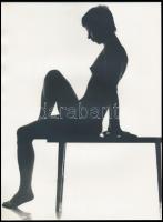 cca 1977 Kazincbarcika, Menesdorfer Lajos (1941-2005) budapesti fotóművész hagyatékából, 13 db vinta...