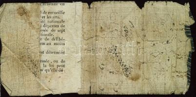 Franciaország / Rouen 1797-1803. 20Fr T:IV- R!