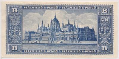 1946. 100.000.000BP T:II-,III szép papír