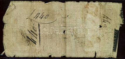 Franciaország / Rouen 1797-1803. 20Fr T:IV- R!