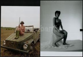 Valós álmok - cca 1970 és 1986 között készült, szolidan erotikus felvételek, 12 db vintage fotó és/v...