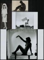 Van is, nincs is - cca 1972 és 1989 között készült, szolidan erotikus felvételek, 12 db vintage fotó...