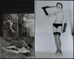 Sose feledd - cca 1971 és 1985 között készült, szolidan erotikus felvételek, 10 db vintage és/vagy m...