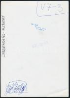 1991 Albert Flórián (1941-2011) aranylabdás válogatott labdarúgó és Ifj. Albert Flórián, sajtófotó, ...