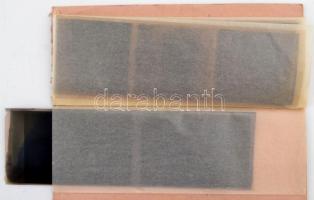 cca 1950 és 1960 között készült fotóriportok negatív gyűjteménye 53 feliratozott tároló tasakban, Ko...