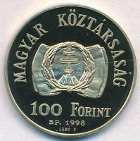 1998. 100Ft Cu-Ni-Zn "1848-49-es szabadságharc" T:PP Adamo EM150