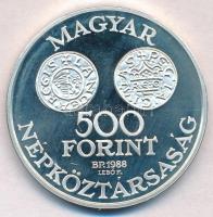 1988. 500Ft Ag "Szent István" T:PP fo.
Adamo EM102