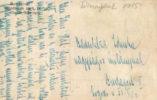 1914 Tátraszéplak, Weszterheim, Tatranska Polianka (Tátra, Vysoké Tatry); Széldöntés, Mauer Irén fel...