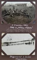 cca 1921-1925 A Magyar Királyi Honvéd Ludovika Akadémiát és a kadétok életét bemutató páratlan fotóa...