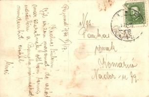 1934 Ótura, Alt-Turn, Stará Turá; látkép, templom, út / general view, church, road. Lukes photo (fl)