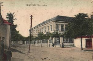 Galgóc, Hlohovec, Frasták; utcakép, Polgári iskola / street view, shool (EK)