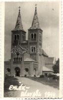 1944 Bény, Bína; Római katolikus templom / Catholic church. photo (non PC)
