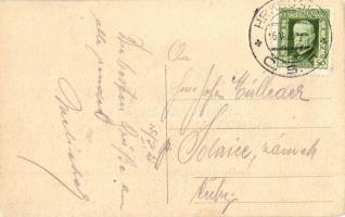 1925 Káposztafalva, Kabsdorf, Hrabusice; Városi vendéglő / Obecna krcma, Hostinec / restaurant (EK)