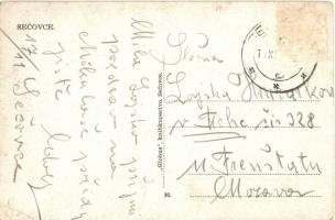 Gálszécs, Secovce; piac árusokkal, repülőgép és autóbusz, zsidó üzlet és Eugen Klein üzlete/ market ...