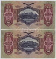 1930. 100P (5x) sorszámkövetők T:I-