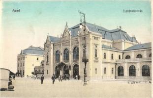 Arad, Vasútállomás / Gara / Bahnhof / railway station