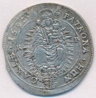 1690K-B 15kr Ag "I. Lipót" Körmöcbánya (6,21g) T:2,2- ph.
Hungary 1690K-B 15 Kreuzer Ag &...