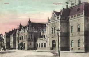 Nagyvárad, Oradea; Indóház, vasútállomás / Gara / Bahnhof / railway station (EK)