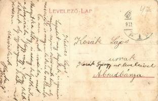 1912 Marosvásárhely, Targu Mures; Deák Ferenc utca, szálloda, üzletek / street view, hotel, shops (E...