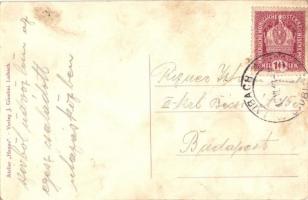 1913 Ljubljana, Laibach; Regulierung / railway construction (fl)