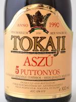 1990 Tokaji aszú, 5 puttonyos, 0,5 l