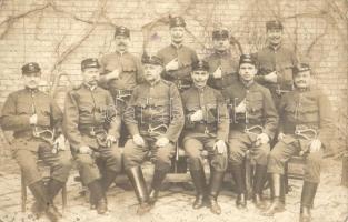 Magyar tűzoltók az első világháború idején / Hungarian firefighters in Word War I. group photo (EK)