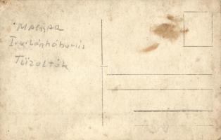 Magyar tűzoltók az első világháború idején / Hungarian firefighters in Word War I. group photo (EK)