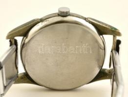 Patek Philip karóra fém szíjjal, másodpercmutatóval, sorszámozott (110440), jelzett szerkezet, nem m...