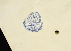 Herendi táncoló juhász, kézzel festett, jelzett, hibátlan, m: 28 cm