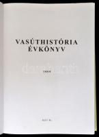 Vasúthistória évkönyv. Szerk.: dr. Kerkápoly Endre, Mezei István. Bp.,1999, MÁV Rt. Szövegközti feke...