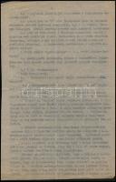 1946 Jegyzőkönyv a Balaton aknamentesítéséről a Honvédelmi Minisztériumban tartott értekezletről  6 ...
