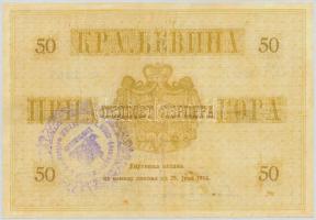 Montenegró 1914. 50P replika T:I,I-
Montenegro 1914. 50 Perpera replica C:UNC,AU