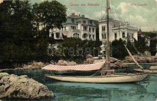 Abbazia, Villa Lazarini, boats (EK)