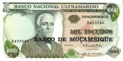 Mozambik 1976. 50Esc, 100Esc, 500Esc, 1000Esc komplett sor! T:I