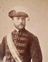 cca 1870-1880 Hegedüs Sándor (1847-1906) újságíró, politikus, országgyűlési képviselő, miniszter,  M...