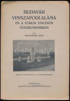Mesterházy Jenő két budai várral foglalkozó műve:  A budavári királyi palota hajdan és most. 3 alaprajzzal és 34 fényképmetszettel.  Budavár visszafoglalása és a török emlékek fővárosunkban. Budavár alaprajzával és 7 fényképmetszettel. Bp.,1929-1936, Hollóssy János-ny., 40+16 p. Kiadói papírkötés, kis gyűrődéssel, kis szakadással a borítón.
