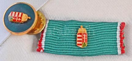 1991. "Magyar Köztársasági Érdemrend tisztikeresztje, polgári tagozat" zománcozott, aranyo...