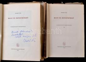 Szabó Pál: Most és mindörökké. Összegyűjtött elbeszélések. I-II. kötet. Bp.,1956, Szépirodalmi. Kiad...