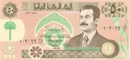 Irak 1984-2003. 1D 2x klf évszámmal, 5D, 25D, 50D 3x klf évszámmal, 100D, 250D 2x klf évszámmal T:I ...