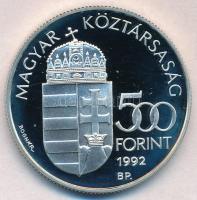 1992. 500Ft Ag "Telstar 1" T:PP 
Adamo EM127