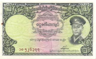 Burma 1958. 1K + 1972. 1K, 5K, 25K + 1973. 10K + 1986. 15K, 35K T:I, I- (csak az 5K!) Egyszer hajtva, törve nem!