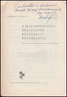 Urosevics Danilo: A magyarországi szlávok kulturális egyesületei. Könyvtártudományi és Módszertani K...