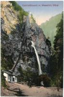 Wörgl (Tirol, Tyrol); Elektrizitätswerk mit Wasserfall / power station with waterfall