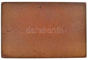 1915. "Az érdem jeléül" elő- és hátlapon gravírozva "Testvériség S.E.. 1915 / Szalay ...